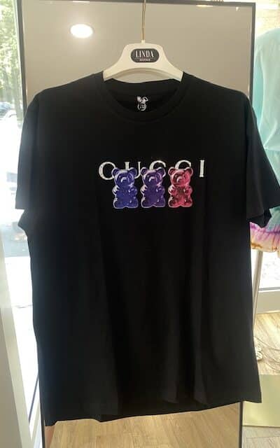 T-shirt orsetti black